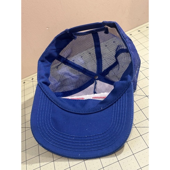 Vintage Busch Beer Blue‎ SnapBack Hat - Picture 6 of 6